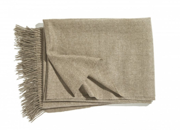 Christian Fischbacher PURO Plaid, Almond